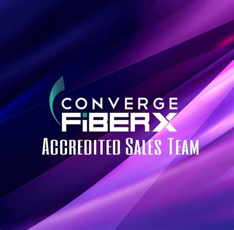 Converge FiberX Sales .